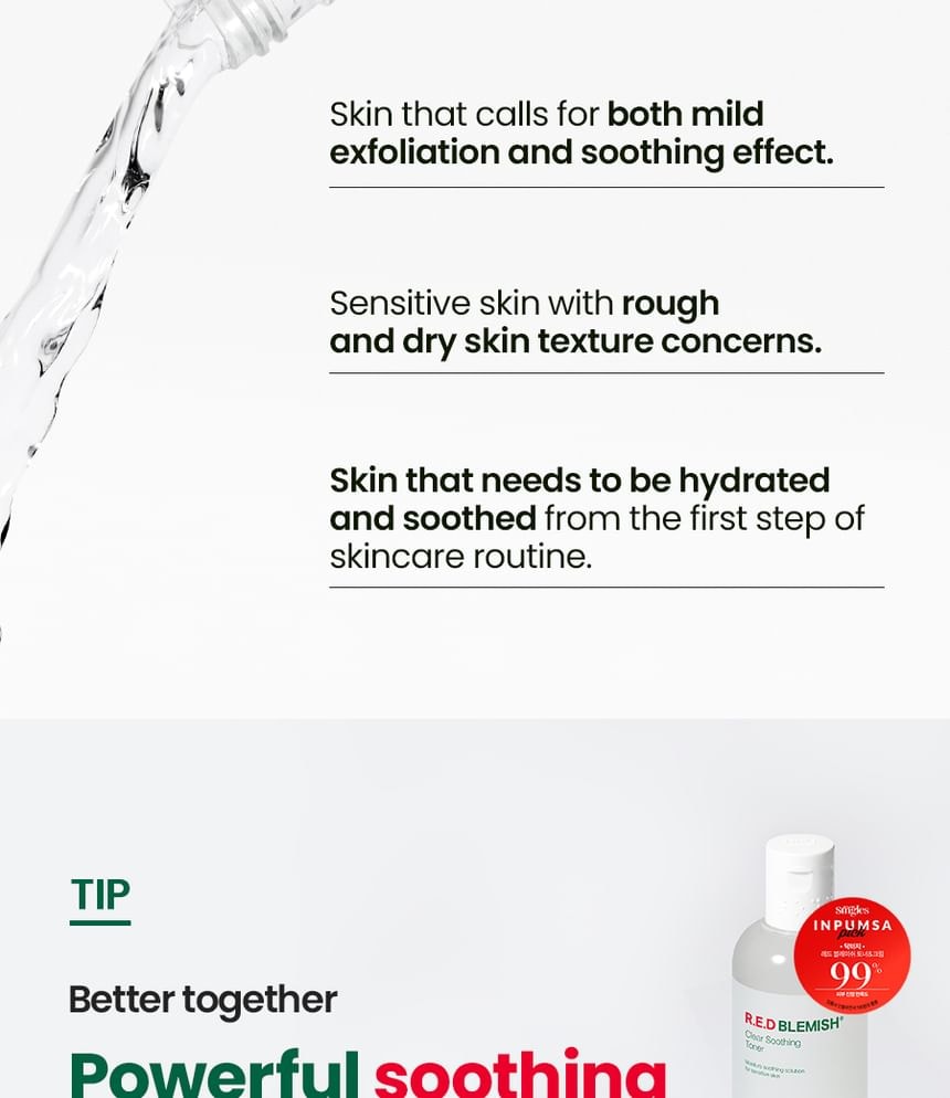 Dr.G - R.E.D Blemish Clear Soothing Toner