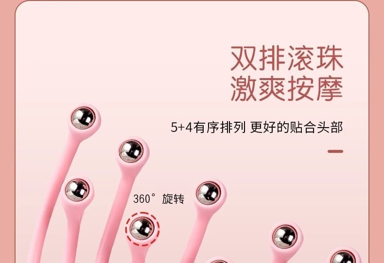 Miumi - Roller Plastic Head Scalp Massager