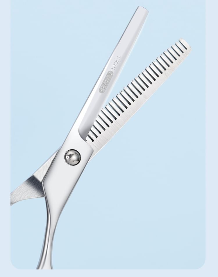 Jericoure - Stainless Steel Hair Cut Scissors (Various Designs) / Comb / Cleaning Cloth / Set