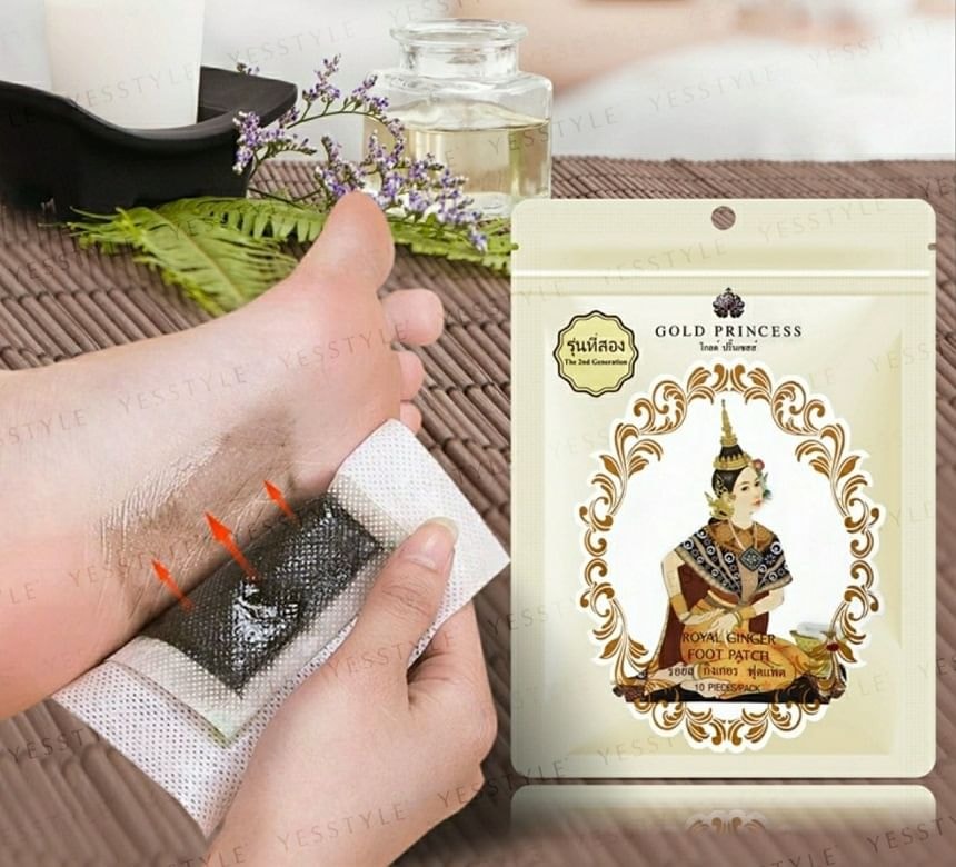 Gold Princess - Royal Foot Patch (Lavender - 10 pcs)