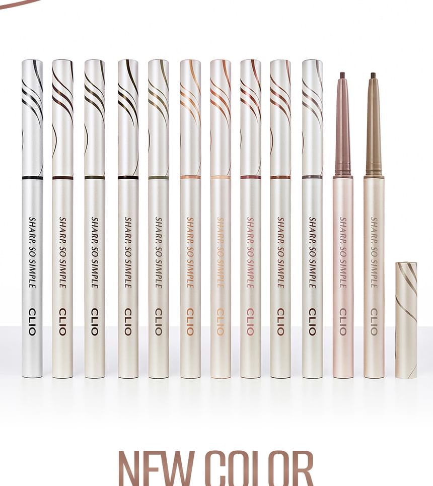 CLIO - Sharp So Simple Waterproof Pencil Liner - 13 Colors