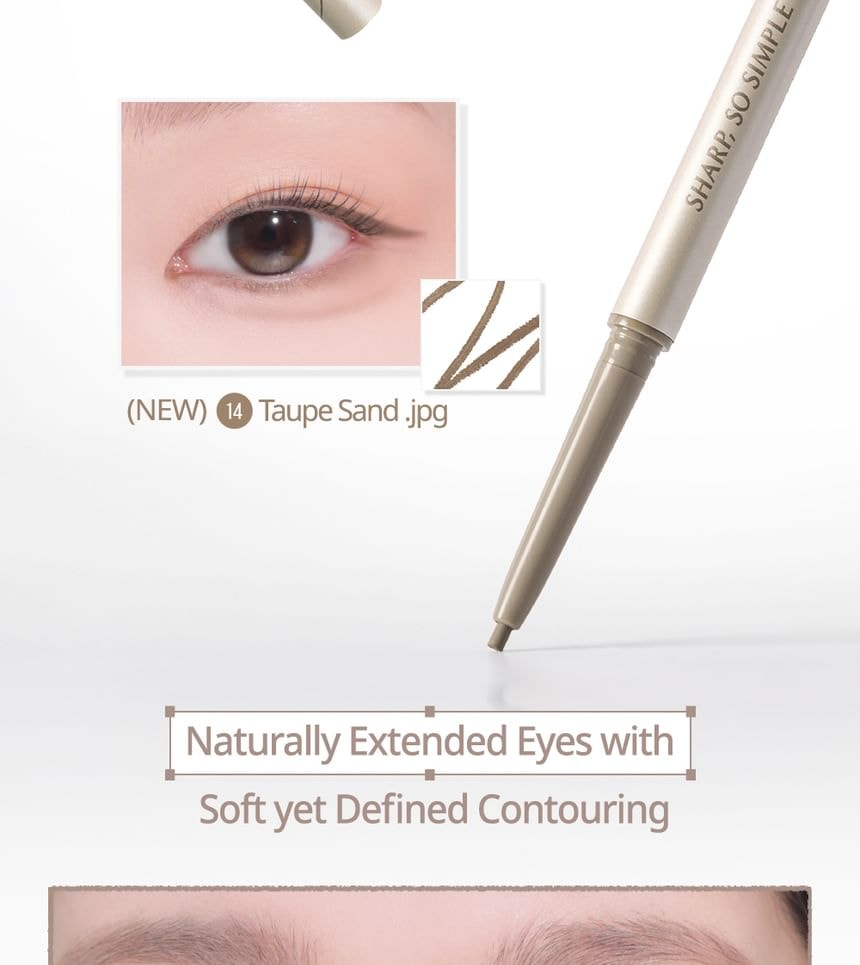 CLIO - Sharp So Simple Waterproof Pencil Liner - 13 Colors
