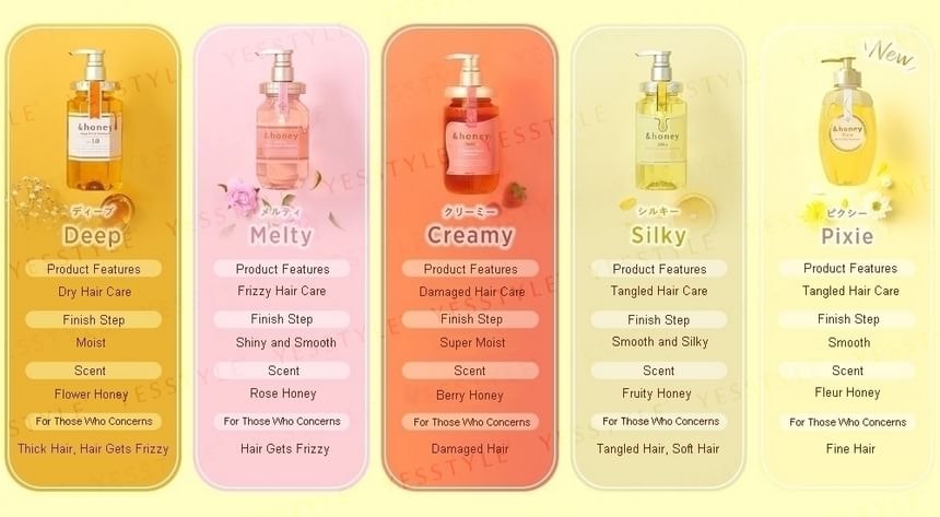 ViCREA - &honey Melty Moist Repair Hair Oil 3.0