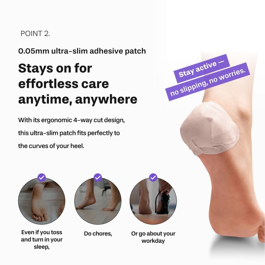 baren - Shea Butter Sleeping Heel Patch 10 pcs