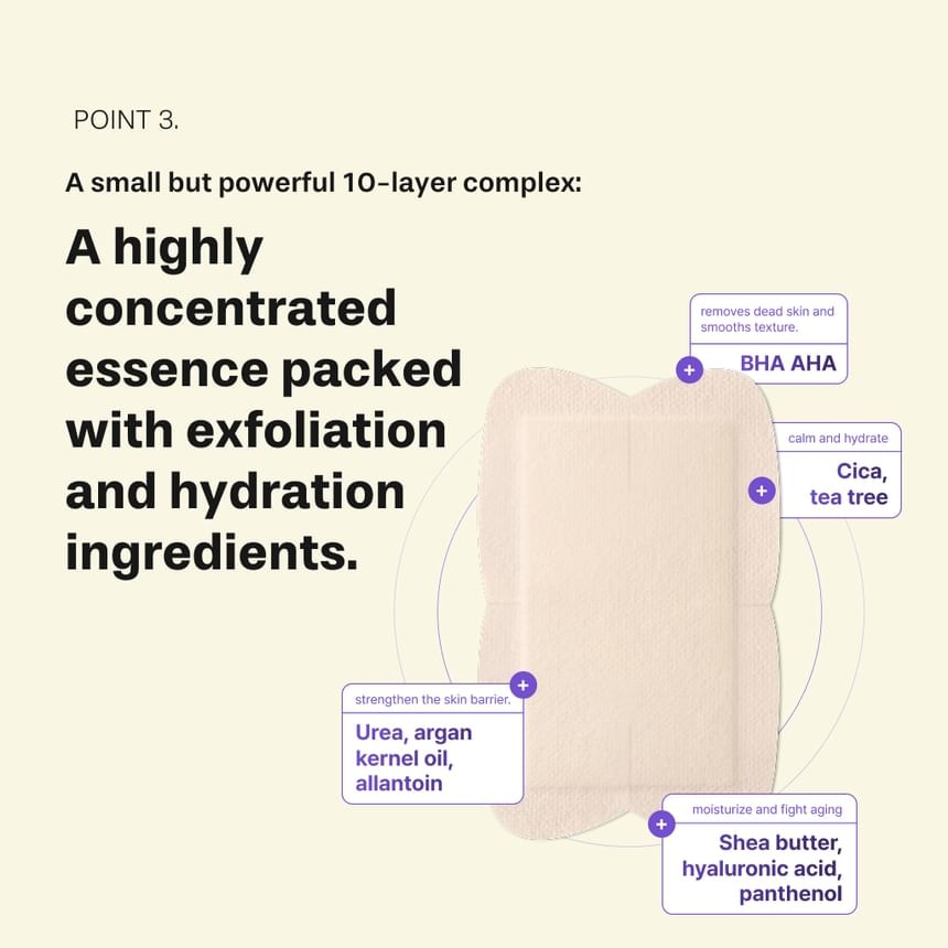 baren - Shea Butter Sleeping Heel Patch 10 pcs