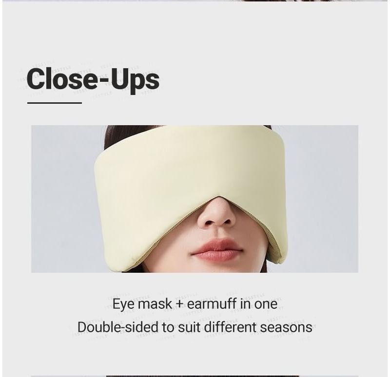 Coolkiss - Travel Noise Isolation Sleeping Eye Mask
