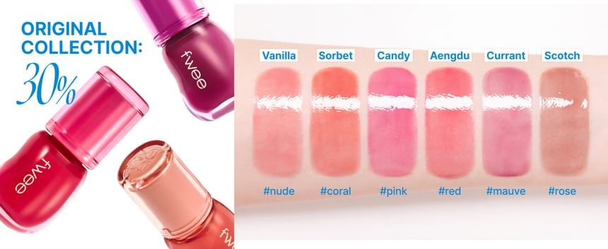 fwee - 3D Voluming Gloss - 21 Colors