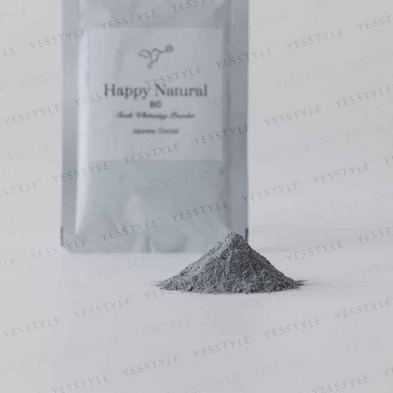 Happy Natural - Bio Hemp Charcoal Teeth Whitening Powder
