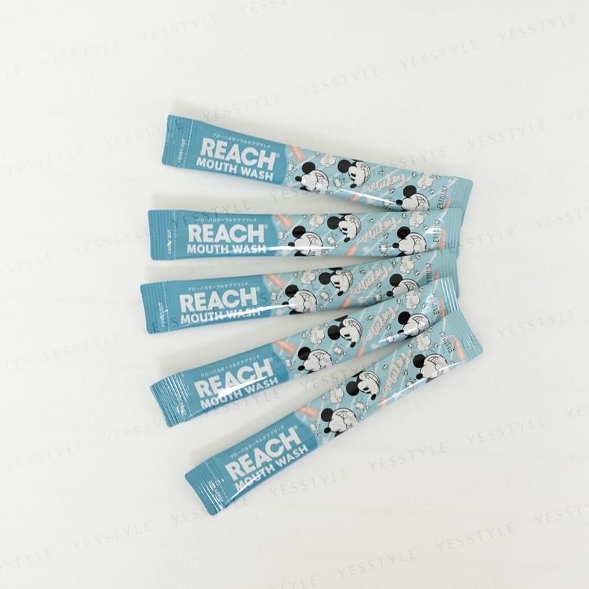 Ginza Stefany Tokyo - Disney Mickey Mouse REACH Mouthwash (Disney Mickey - Tropical Wave 5 pcs)