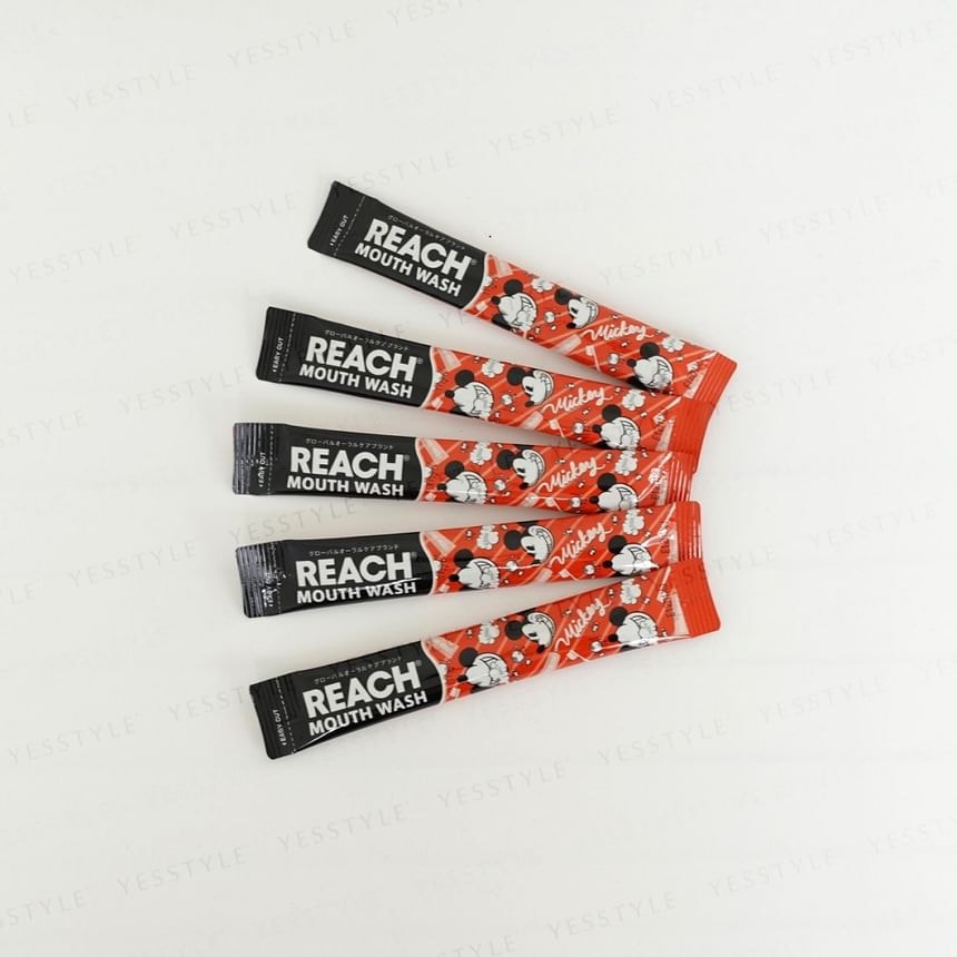 Ginza Stefany Tokyo - Disney Mickey Mouse REACH Mouthwash (Disney Mickey - Tropical Wave 5 pcs)