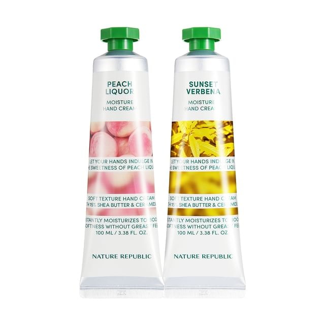 NATURE REPUBLIC - Hand And Nature Hand Cream Jumbo - 2 Types