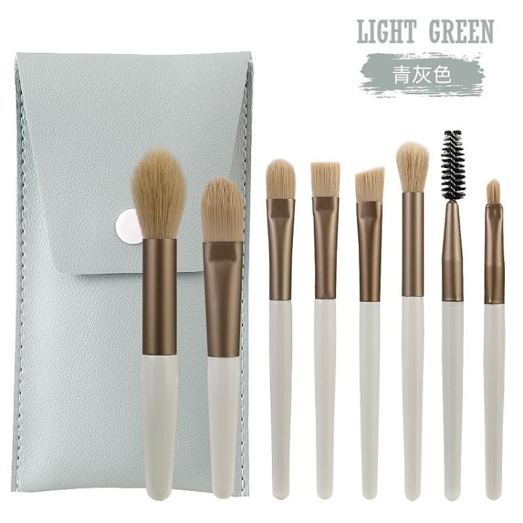 xixi - Makeup Brush Set - 4 Colors (#Light Green)