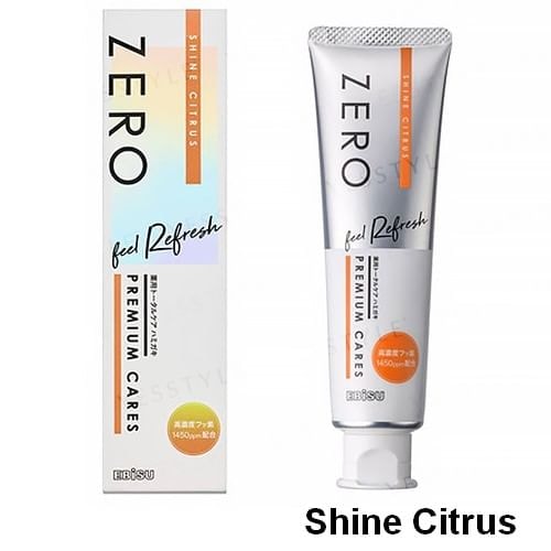 EBISU - Zero Premium Cares Toothpaste (Shine Citrus - 90g)