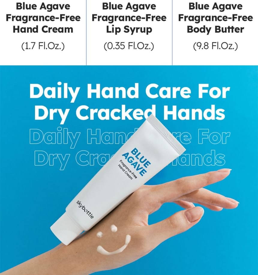 skybottle - Blue Agave Fragrance-Free Hand Cream (50ml)