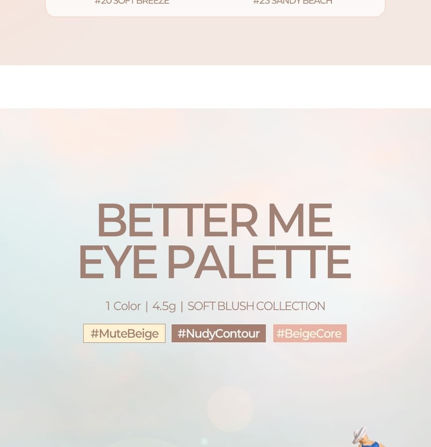 2aN - Better Me Eye Palette - 23 Types