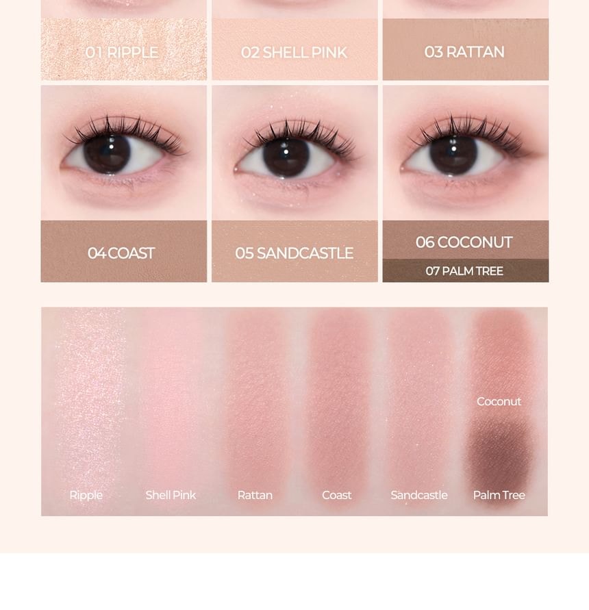 2aN - Better Me Eye Palette - 23 Types