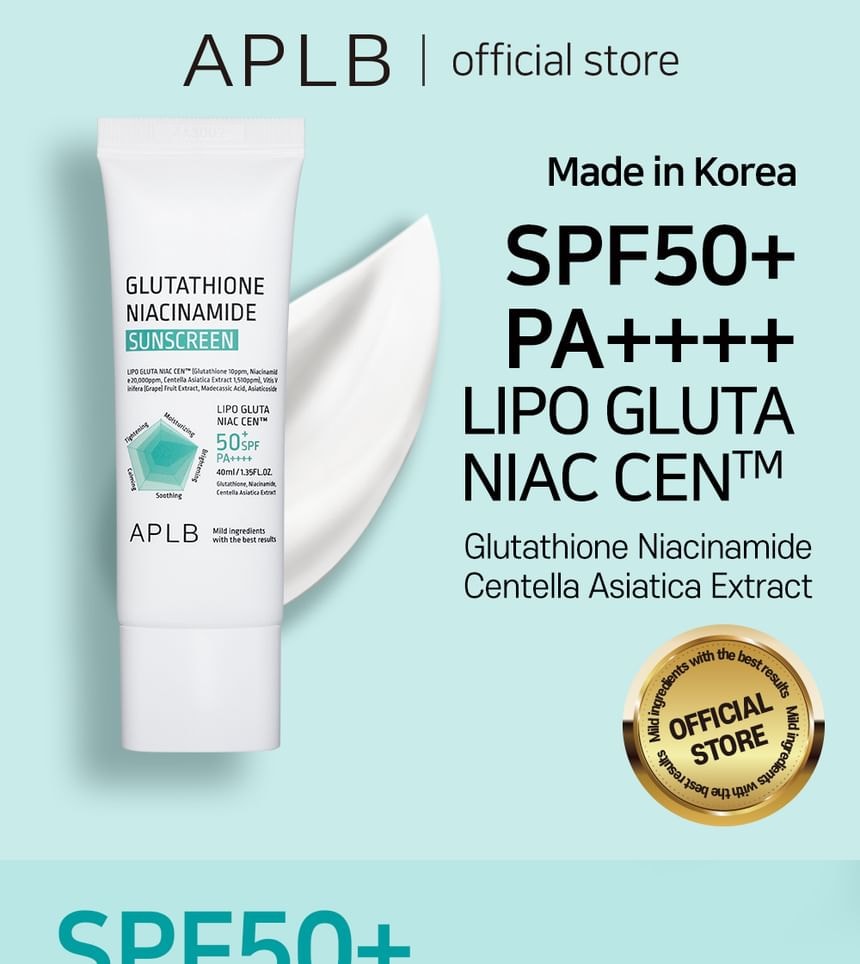 APLB - Glutathione Niacinamide Sunscreen Set (2 pcs)