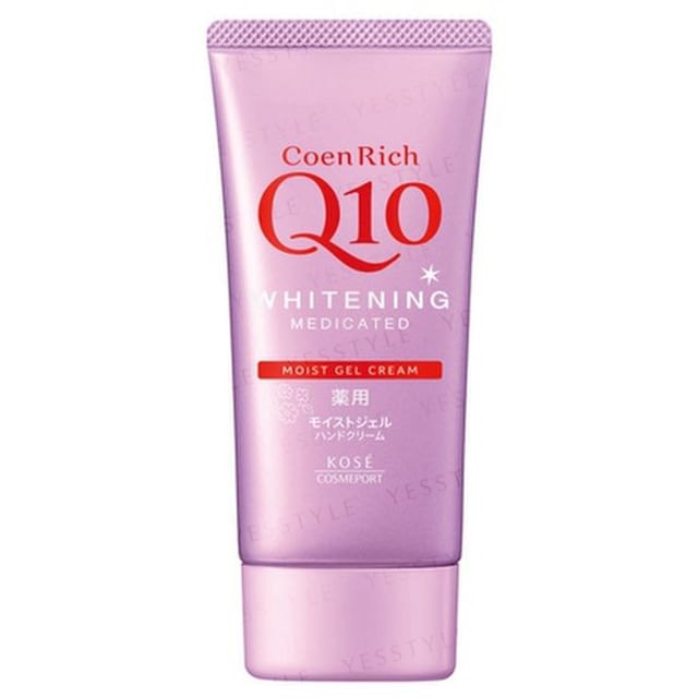 Kose - CoenRich Q10 Whitening Moist Gel White Floral Hand Cream