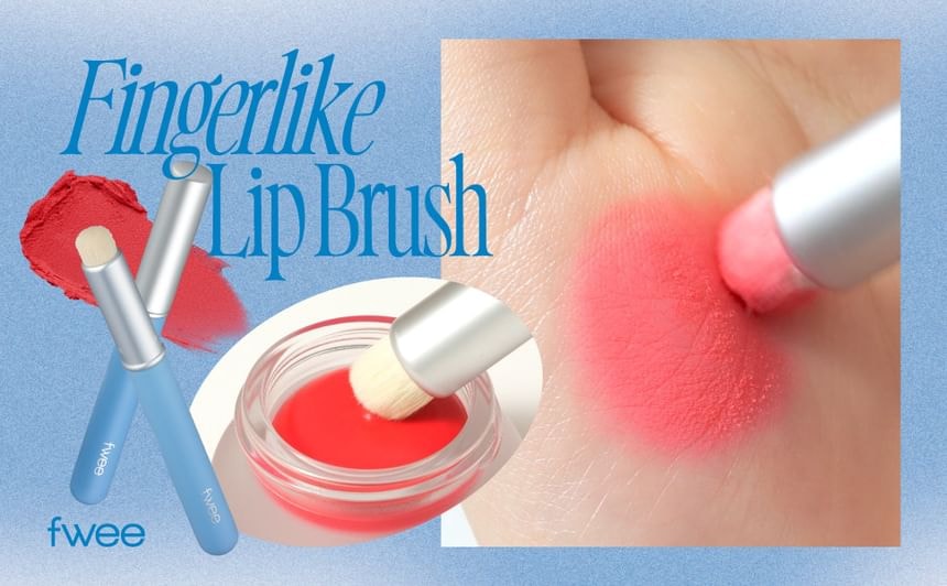 fwee - Fingerlike Lip Brush - 2 Types