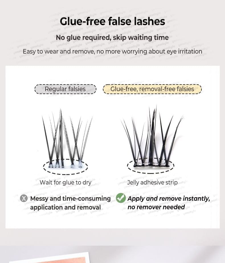 Nreain - Individual Cluster False Eyelashes (Various Designs)