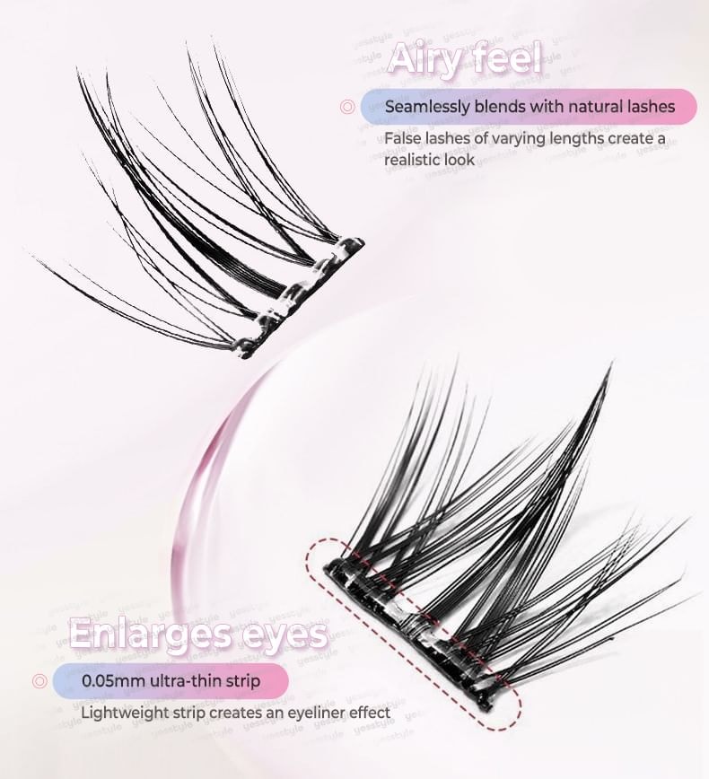 Nreain - Individual Cluster False Eyelashes (Various Designs)