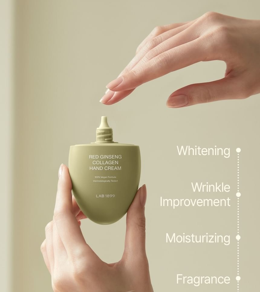DONGINBI - LAB 1899 Red Ginseng Collagen Hand Cream (50ml)