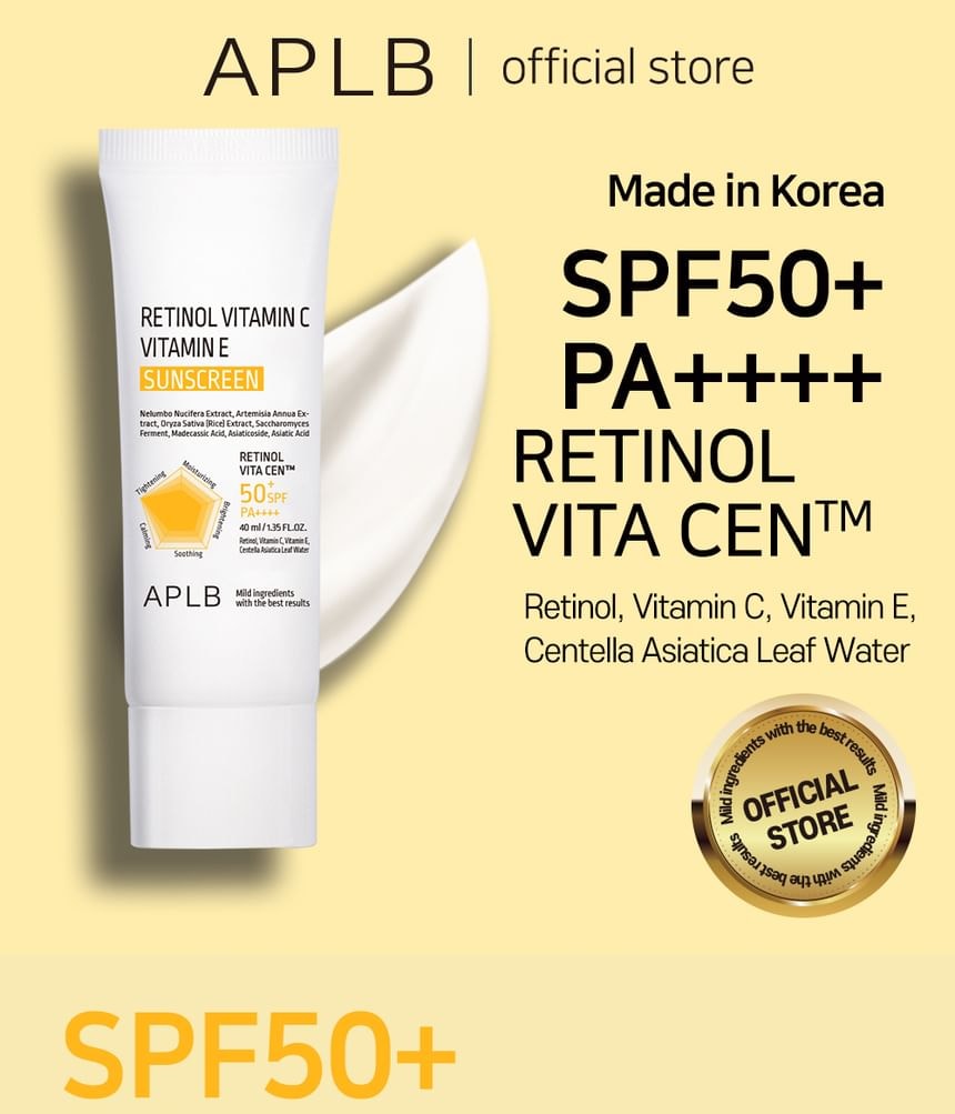 APLB - Retinol Vitamin C Vitamin E Sunscreen
