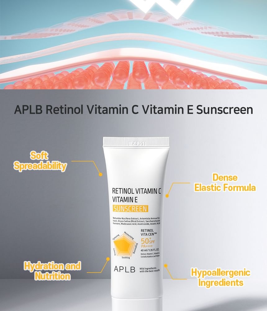 APLB - Retinol Vitamin C Vitamin E Sunscreen