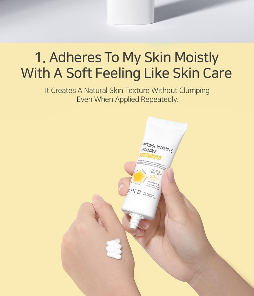 APLB - Retinol Vitamin C Vitamin E Sunscreen