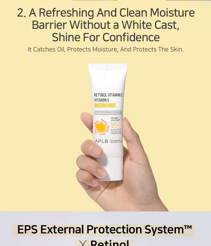 APLB - Retinol Vitamin C Vitamin E Sunscreen