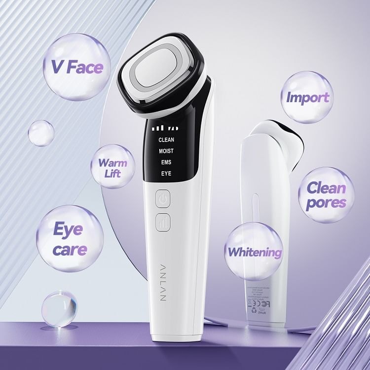 ANLAN - 4 In 1 Facial Beauty Device (D835 - 1pc)