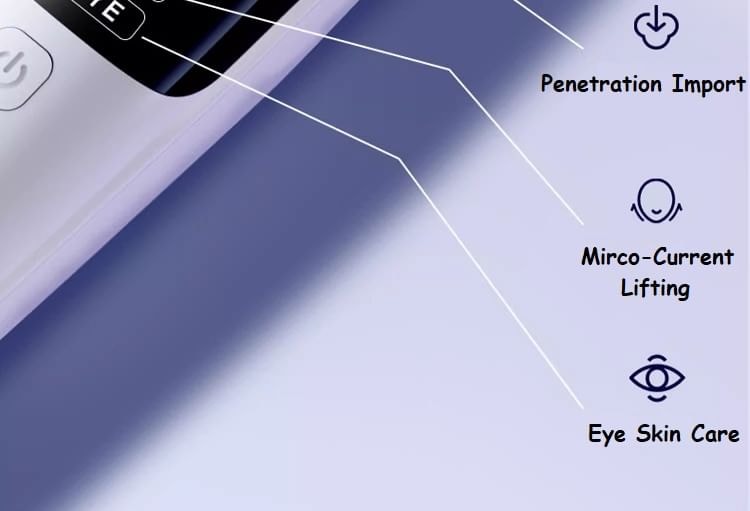 ANLAN - 4 In 1 Facial Beauty Device (D835 - 1pc)