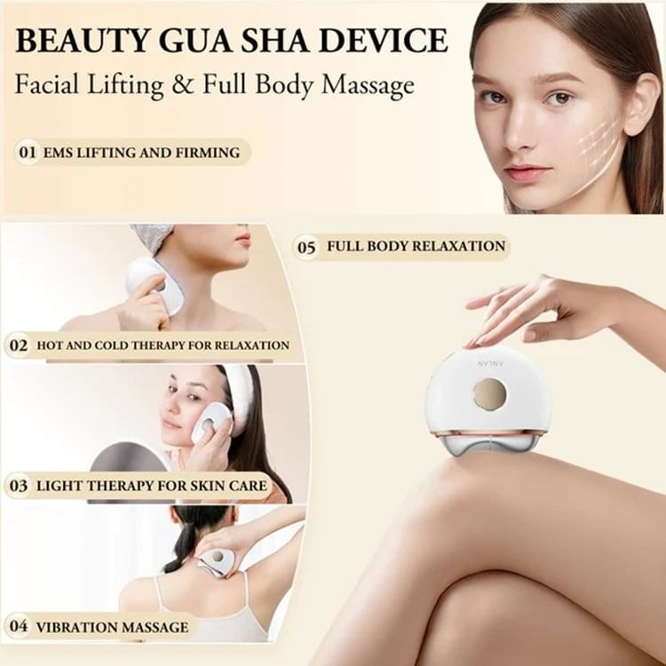 ANLAN - Hot / Cool Guasha Beauty Device