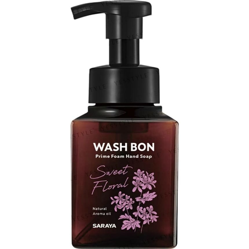 SARAYA - Wash Bon Prime Foam Hand Soap (Sweet Floral 280ml)