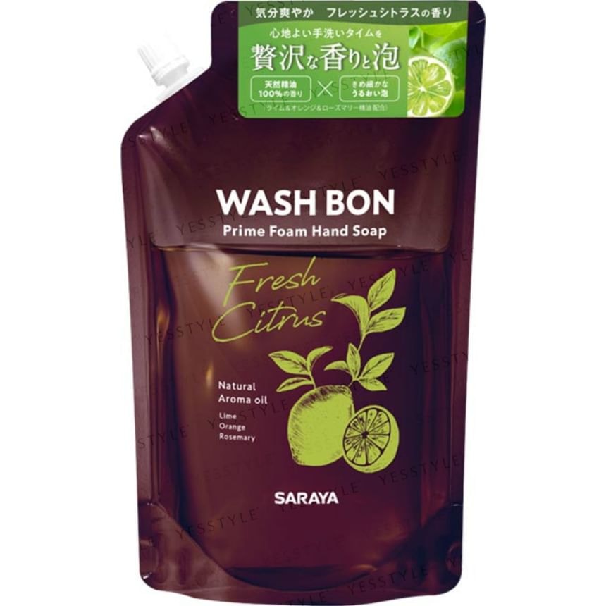 SARAYA - Wash Bon Prime Foam Hand Soap (Sweet Floral 280ml)
