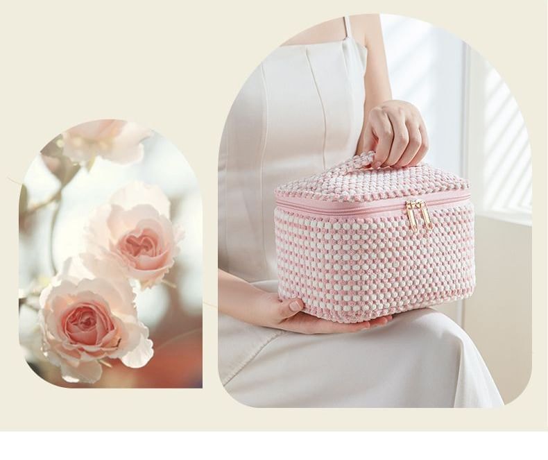 Epoch - Corduroy Makeup Bag (Various Designs) / Set