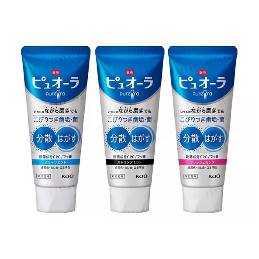 Kao - PureOra Medicinal Toothpaste (Clean Mint - 115g)
