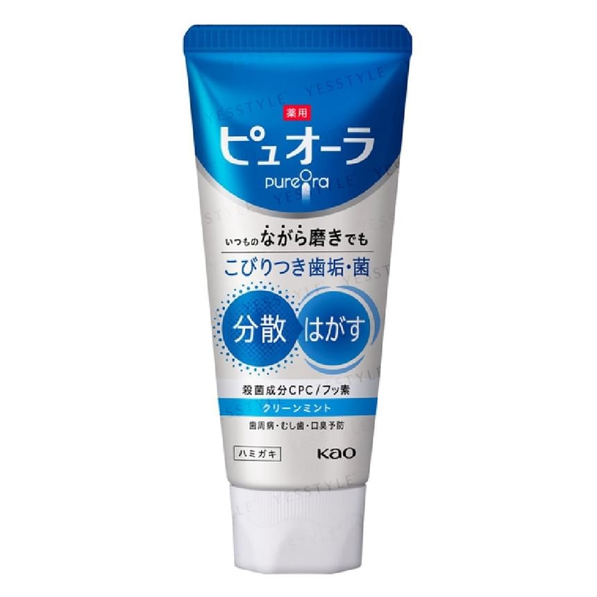 Kao - PureOra Medicinal Toothpaste (Clean Mint - 115g)