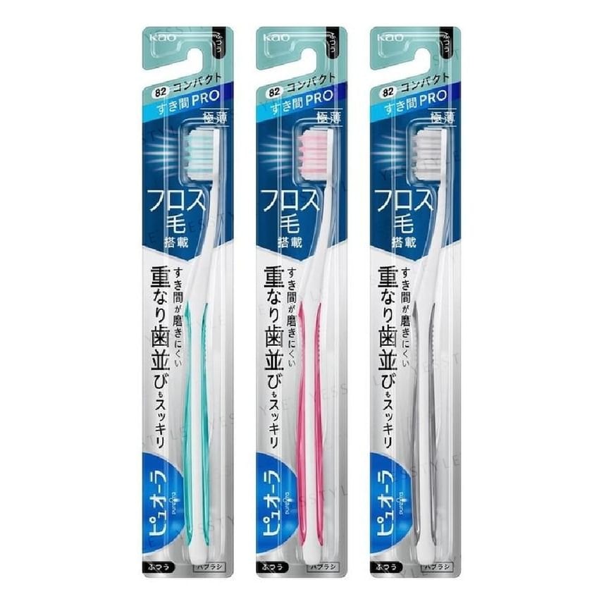 Kao - PureOra Sukima Pro Compact Toothbrush (1 pc - Random Color - Normal)