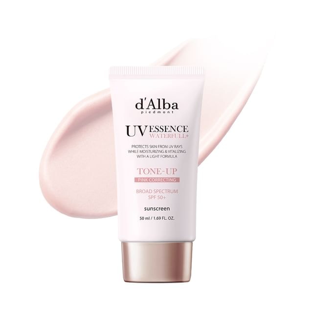 d'Alba - Waterfull Pink Correcting Tone-Up Sunscreen