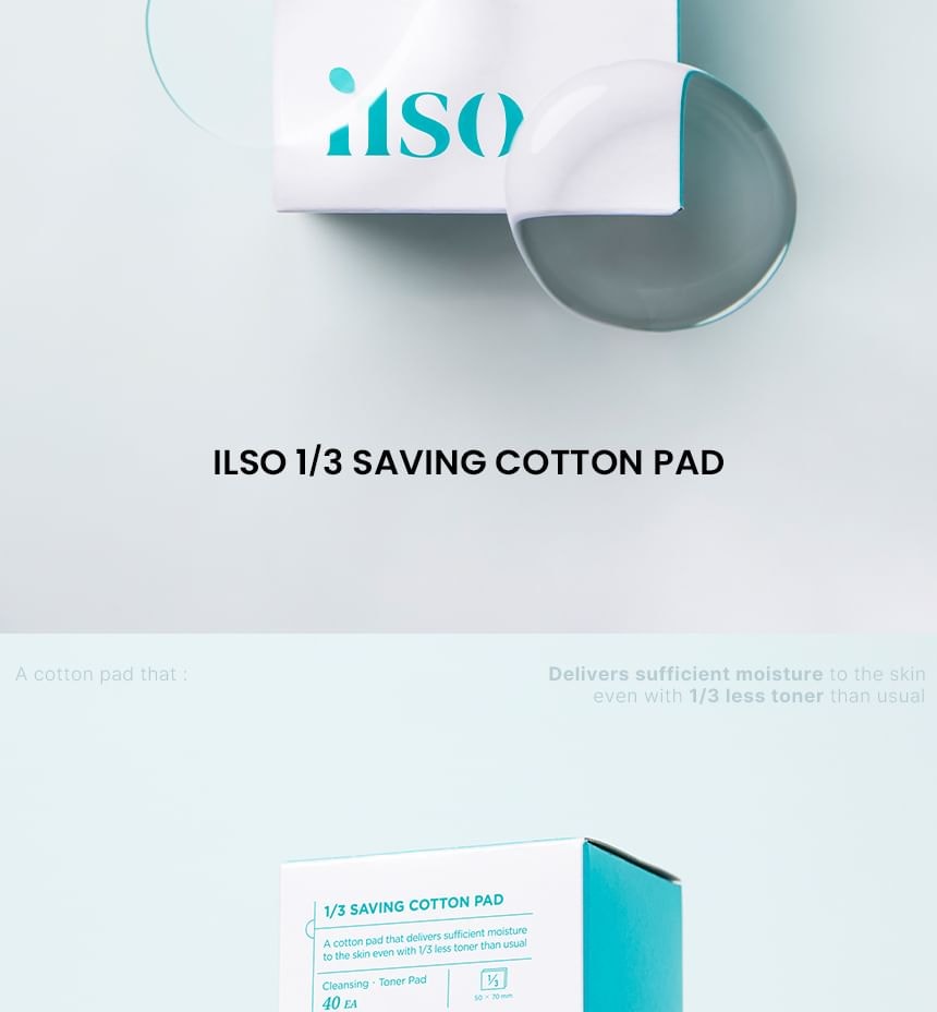 ilso - 1/3 Saving Cotton Pad