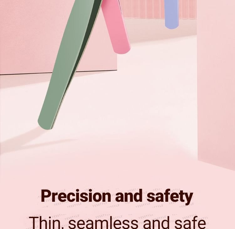 Jesireca - Stainless Steel False Eyelashes Tweezers