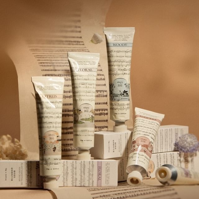 roopy - Musical Series Fougere Plant Essential Oil Hand Cream - 5 Flavors