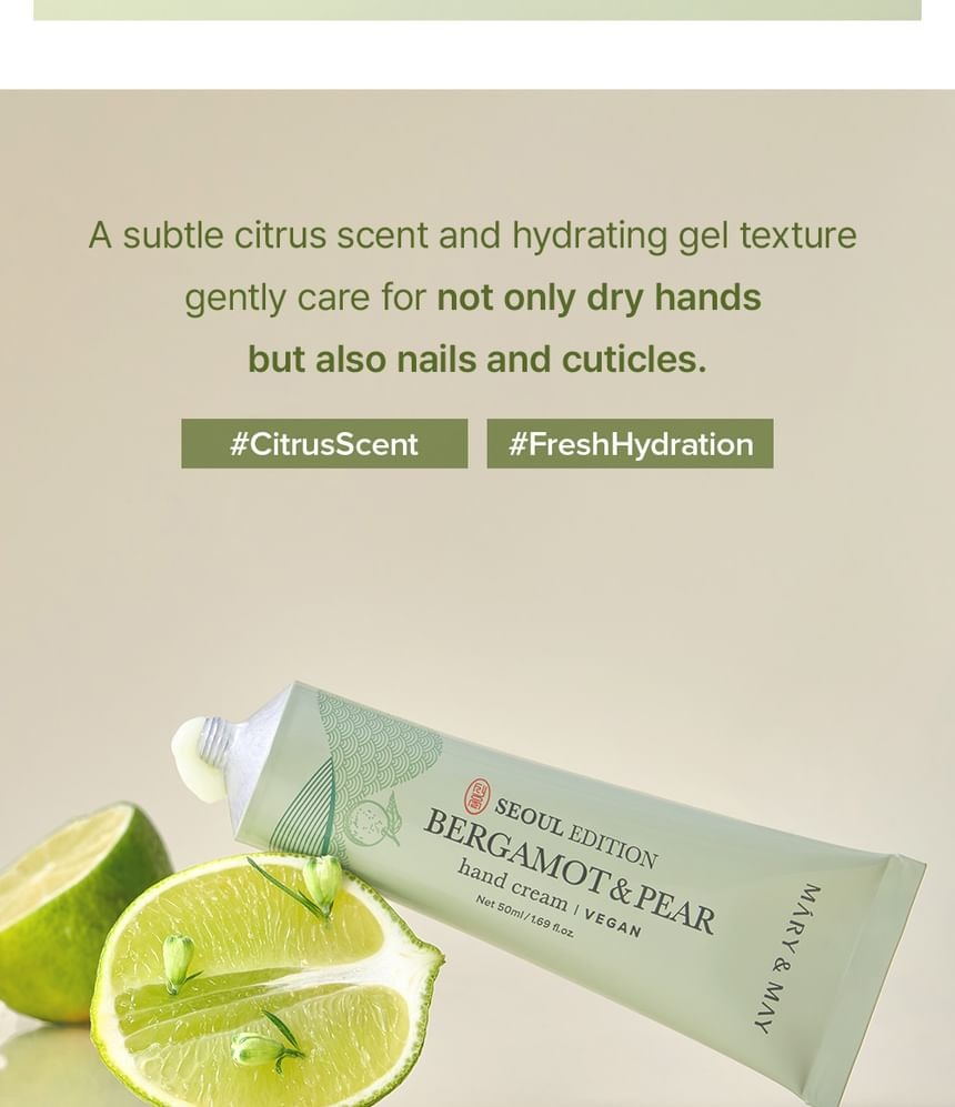 Mary&May - Bergamot & Pear Hand Cream (50ml)