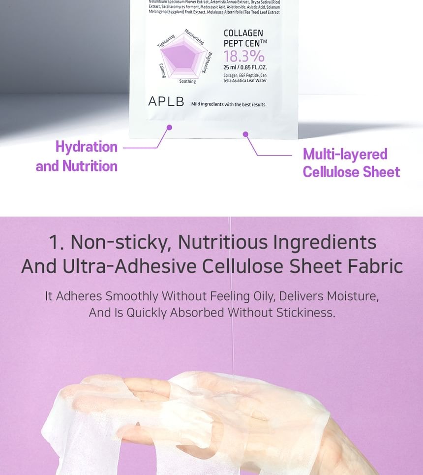 APLB - Collagen EGF Peptide Sheet Mask