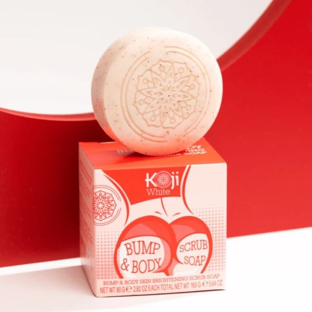 Koji White - Bump & Body Skin Brightening Scrub Soap