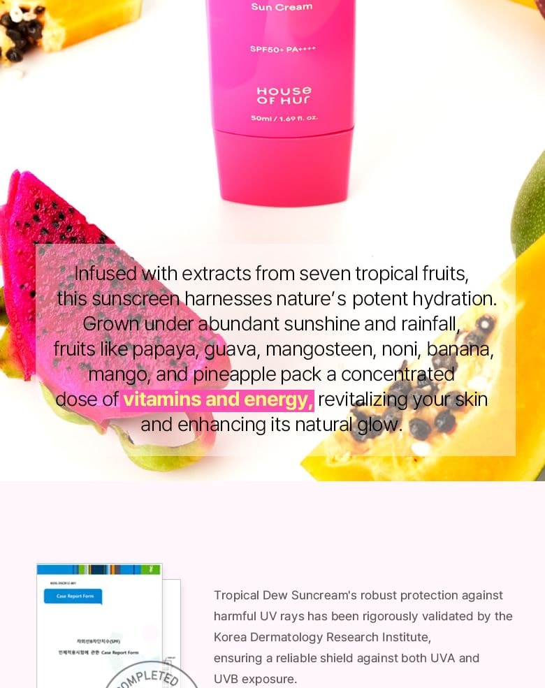 House of Hur - Tropical Dew Sun Cream