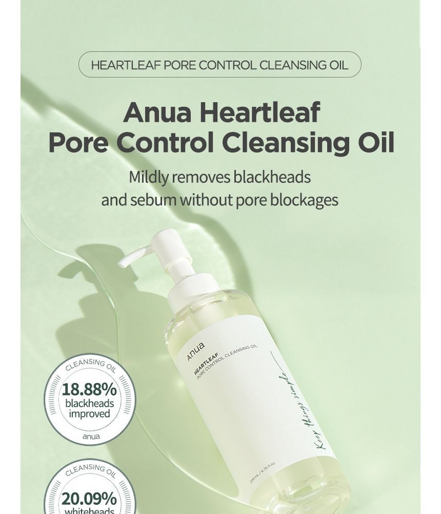 Anua - Heartleaf Pore Control Cleansing Oil