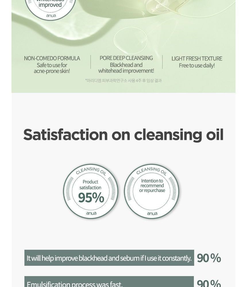 Anua - Heartleaf Pore Control Cleansing Oil