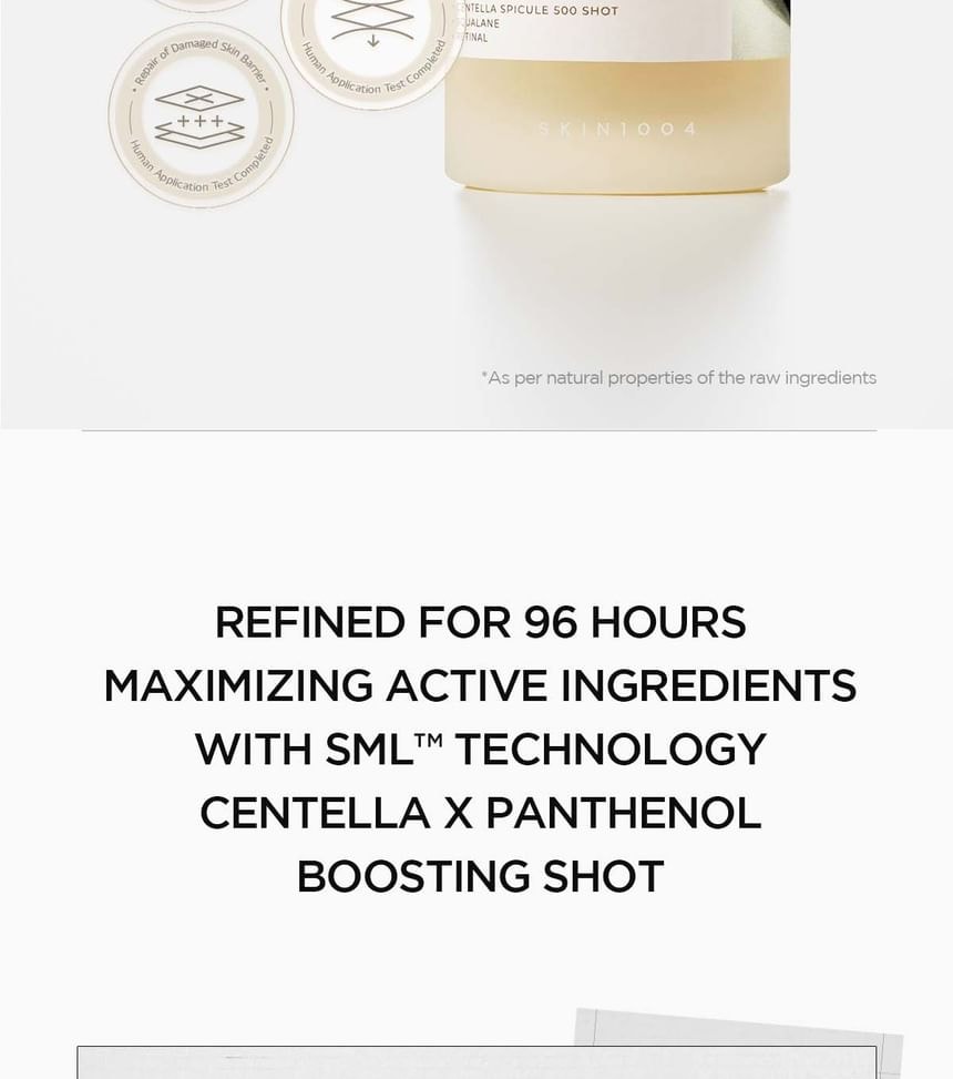 SKIN1004 - Lab in Nature Madagascar Centella Retinol 0.2 Boosting Shot Ampoule